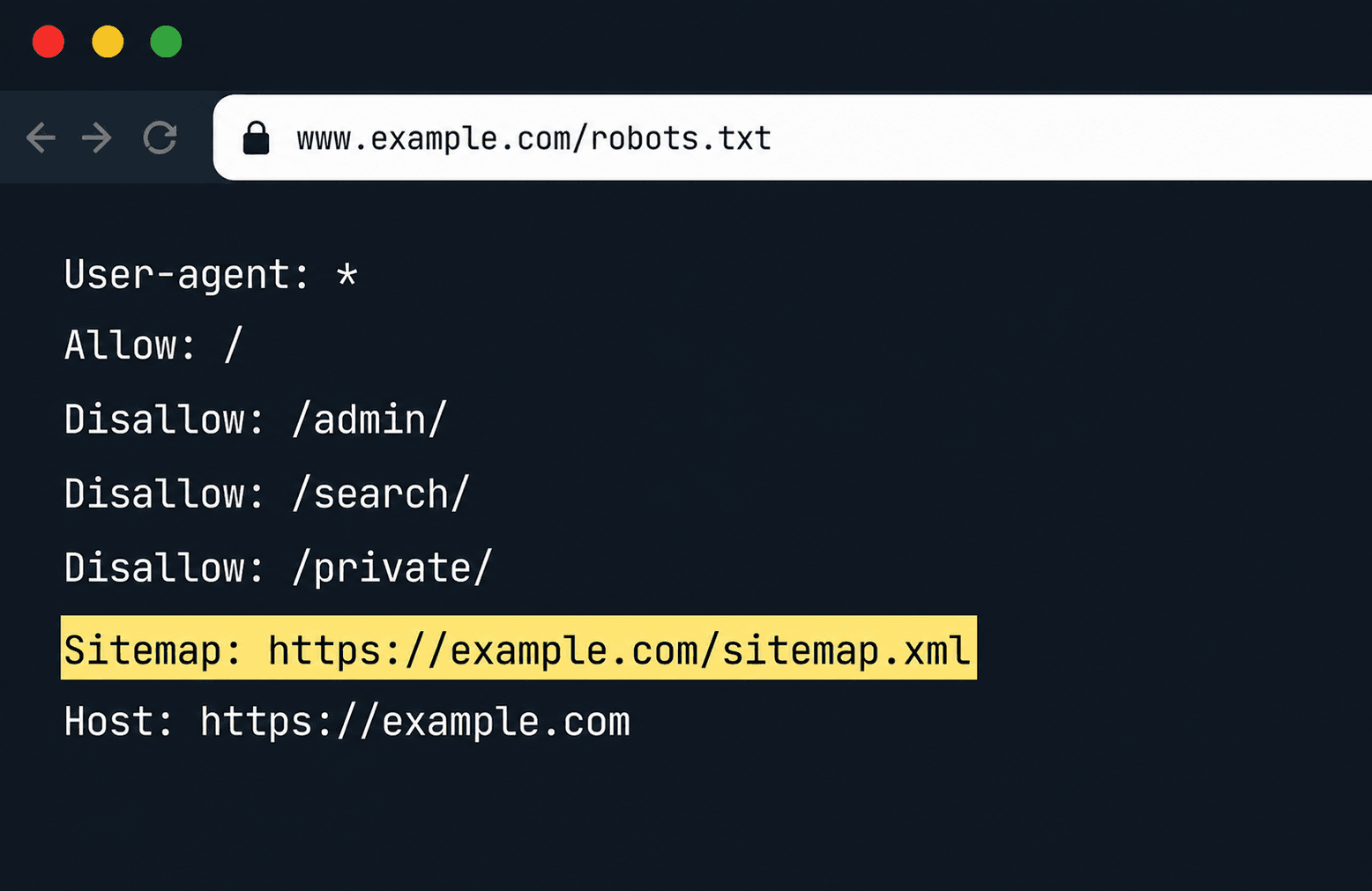 robots.txt와 Sitemap 연동