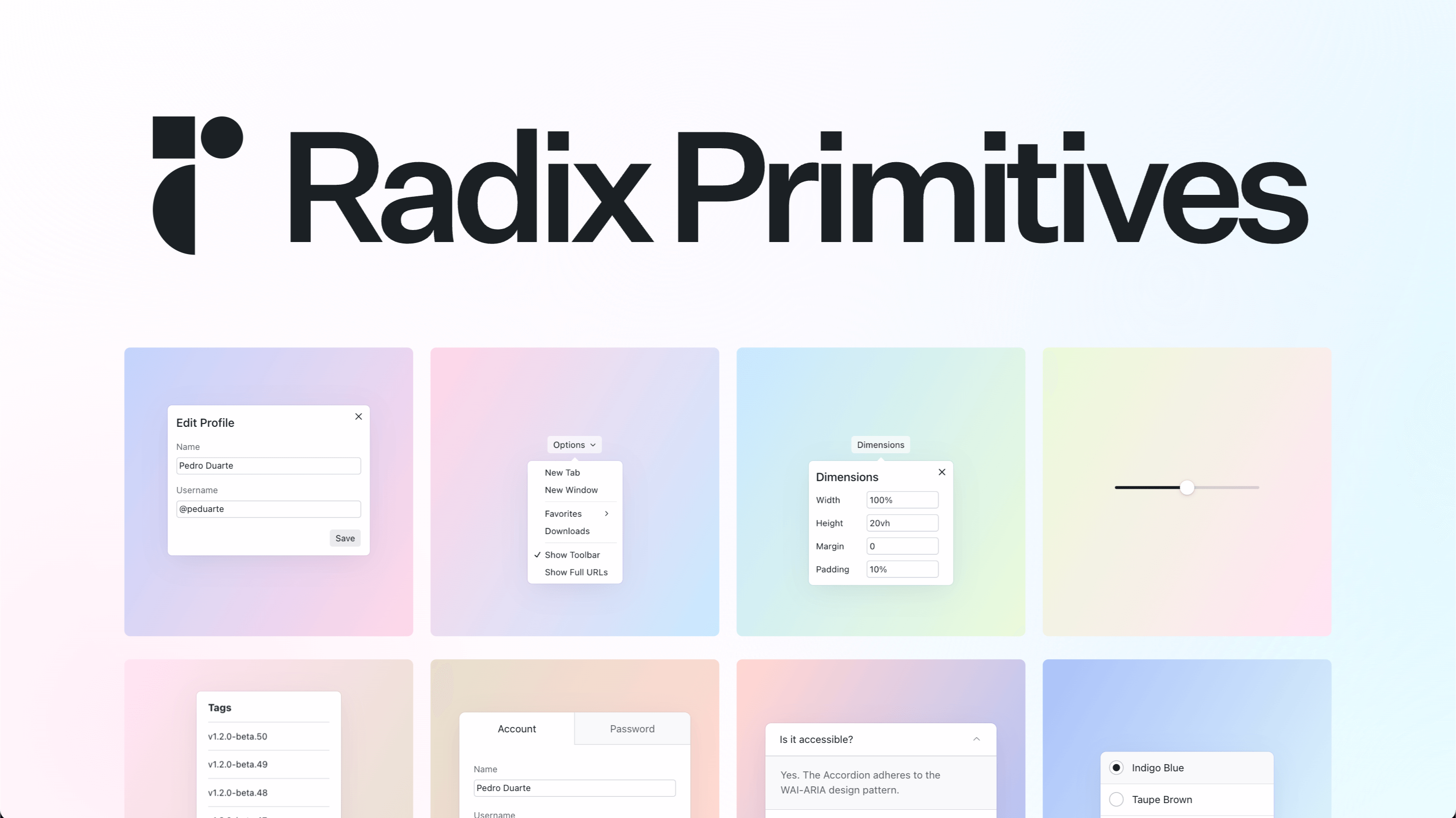 Radix Primitives