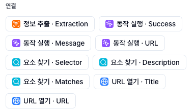 이전 노드 출력값 선택